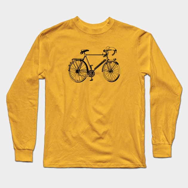 Vintage bicycle Long Sleeve T-Shirt by MisturaDesign